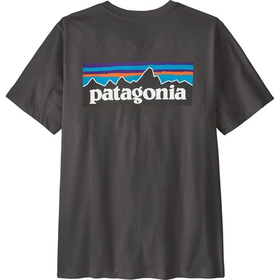 Patagonia P-6 Logo T-Shirt Размер: M / Цвят: оранжев