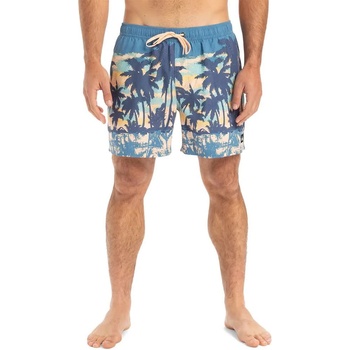 Quiksilver Бански гащета Quiksilver Everyday Straight Volley 15´´ swimming shorts - Blue (Coronet Blue Tropicamo)