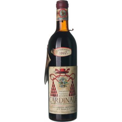 Cardinale Chianti Riserva suché červené 1967 0,75 l (holá láhev)