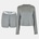 Jack Wills Къси панталони Jack Wills Women's Pyjama Shorts - Grey Marl