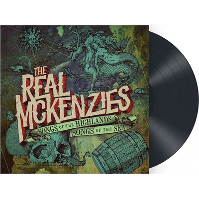 The Real McKenzies - Songs of the Highlands, songs of the sea - černá LP