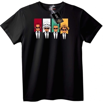 NOONEBRAND Тениска с екипа на One Piece - M, Black