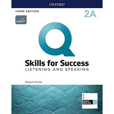 Q Skills for Success 2 Listening & Speaking Student´s Book A with iQ Online Practice, 3rd