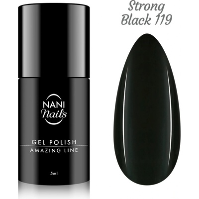 NANI Gél lak Amazing line Strong Black 5 ml