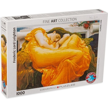 EUROGRAPHICS Пъзел Eurographics от 1000 части - Изгарящия Юни, Лорд Фредерик Лейтън (EG60003214)