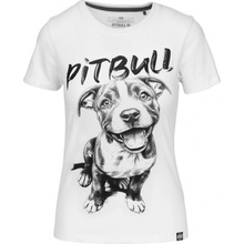PitBull West Coast dámské triko PUPPY 2 bílé
