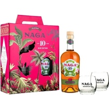 Naga Siam 10y 40% 0,7 l (dárkové balení 2 sklenice)