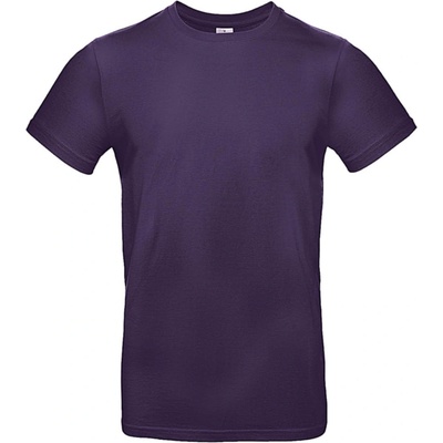 B&C triko pánské E190 t-shirt tmavě fialové