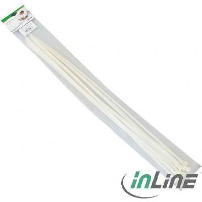 InLine 59963B кабелна връзка Бяла 10 броя (59963B) (59963B)