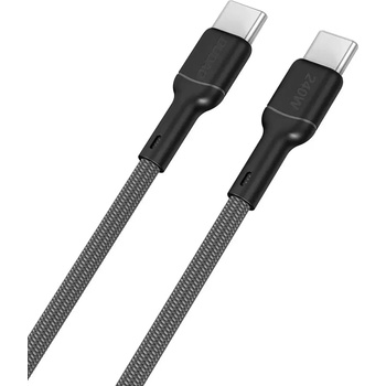 Dudao L9C Max 240W PD USB-C - USB-C кабел 1, 2 м - черен (L9CMAX_Black 1M)