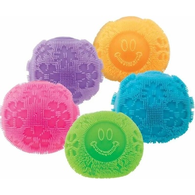 Schylling NeeDoh Mačkací míček Flower Power Růžový