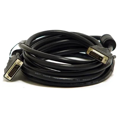 Oem dvi-d към dvi-d m/m видеокабел 4, 5 м черен с двойна връзка xdvikabdvidual5 (xdvikabdvidual5)