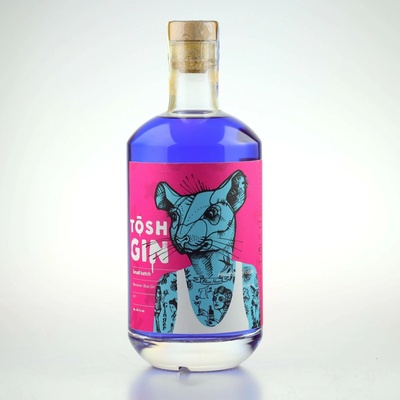 Tosh Gin Modrý 45% 0,7 l (holá láhev)