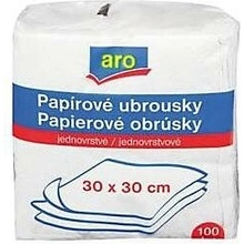 ARO obrúsky 30x30cm 1V 100ks