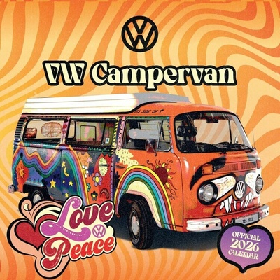 VW Campervans, 30 x 30 cm 2026