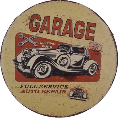 Ceduľa Garage - Original Parts