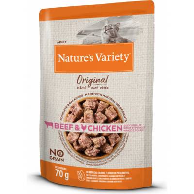 Nature's Variety original pro kočky s hovězím a kuřetem 70 g