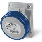 SCAME Промишлен контакт 2P+Е 16A 200-250V IP66, 6h серия Optima панелен монтаж 70x87мм - 418.1663 (418.1663)