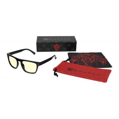 GUNNAR Комплект GUNNAR x World of Warcraft Horde Edition Onyx - Amber - Очила + калъф (GUN-WOW-00101)