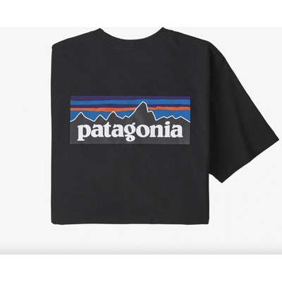 Patagonia P-6 Logo Responsibili černé