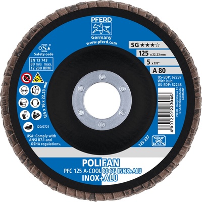 Pferd lamelový brúsny kotúč 125 mm 67758125