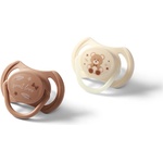 BabyOno Take Care Symmetrical Silicone Soothers биберон Day & Night 0-6m 2 бр