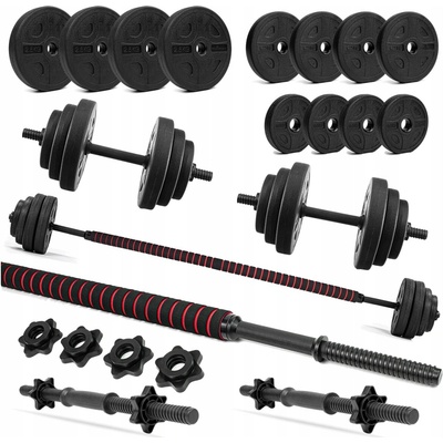 Pretorians Regulovateľné bitúmenové činky 2 x 10 kg