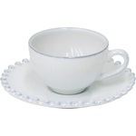 COSTA NOVA Бяла глинена чаша за еспресо 90 ml Pearl - Costa Nova (ZCN-PECS05-WHI)