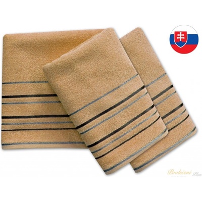 Praktik Textil Osuška Zara oříšková 70 x 140 cm