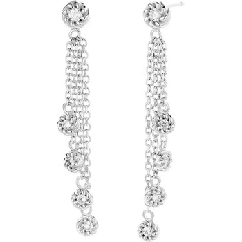 Silenti Jewelry Сребърни обеци "Достолепие