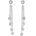 Silenti Jewelry Сребърни обеци "Достолепие