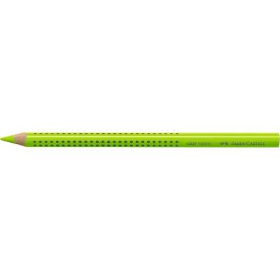 Faber Castell Grip Jumbo ceruzka v neónovo zelenej farbe FC114863