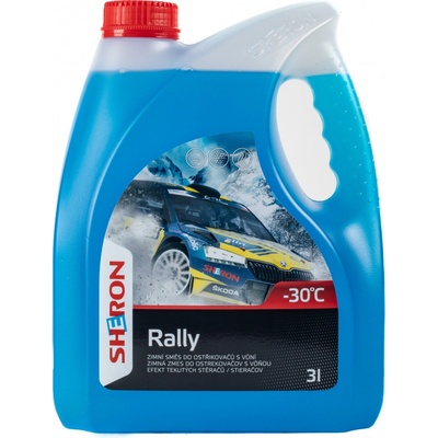 Sheron Zimní kapalina do ostřikovačů Rally -30°C 3 l – Zboží Mobilmania