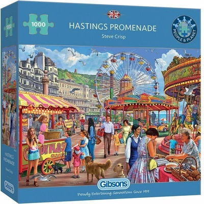 Gibsons Promenáda Hastings 1000 dílků