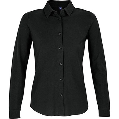Neoblu Pique Basile Dámska košeľa NB3791 Deep black