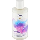 Dove Bath Therapy Renew sprchový a kúpeľový gél Wild Violet & Pink Hibiscus 400 ml