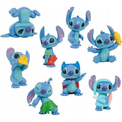 Lilo a Stitch DISNEY STITCH SADA 8 FIGUREK
