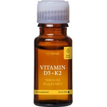 Trime Vitamín D3 + K2 v bio MCT oleji 30 ml