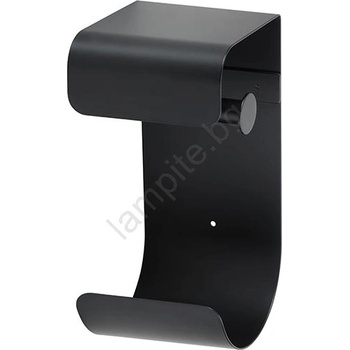 Bemeta Държач за хартия 12, 5x26 см неръждаема стомана/черен (BD0334)