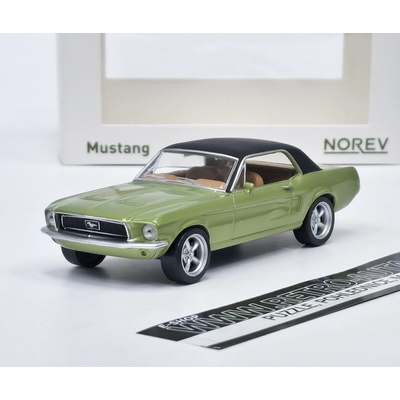 Ford Mustang Coupe 1968 Jet-car zelená metalíza Norev 1:43