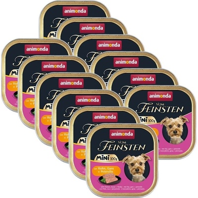 Animonda Vom Feinsten Adult Mini kura hus a petržlen 12 x 100 g