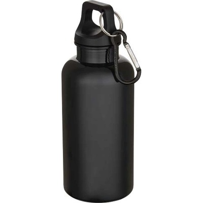 Oregon fľaša na vodu s karabínou 400 ml Čierna