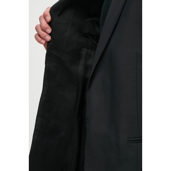 Heliot emil Вълнено сако Heliot Emil (SS25.M.04.048.BLK01)