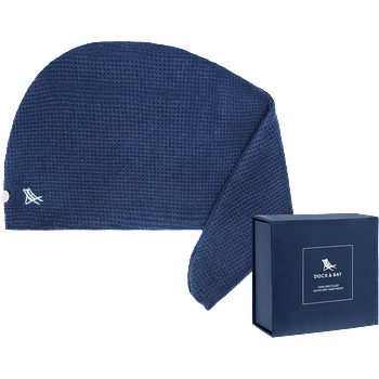 Image 1 of Dock&Bay UK Dock&Bay Бързосъхнещ тюрбан от рециклирани материали Navy