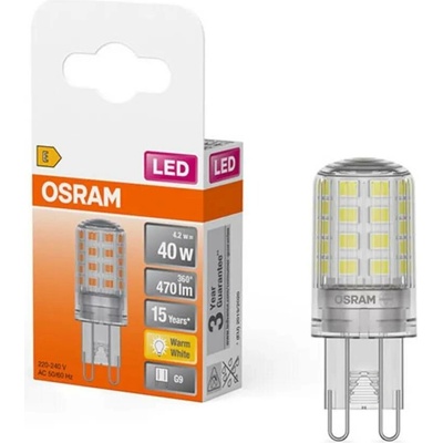 Osram LED PIN 40 G9 4,2W/827 teplá