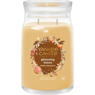 Yankee Candle Signature GLISTENING LEAVES 567 g