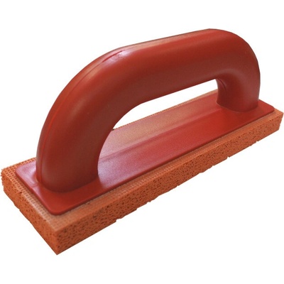 TOPTRADE hladítko ABS, huba jemná, špaletové, 220 x 65 x 18 mm