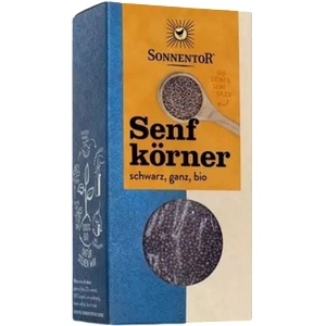SONNENTOR Био черни синапени зърна - 80 г