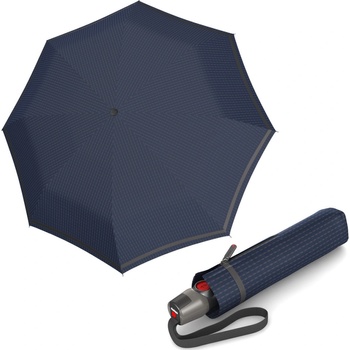 Knirps T.200 Medium Duomatic Reflective Rain deštník pánský plně automatický tm.modrý
