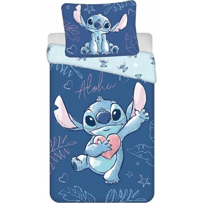 Jerry Fabrics Súčasťou balenia je ľanové plátno Lilo and Stitch Aloha 140x200 70x90